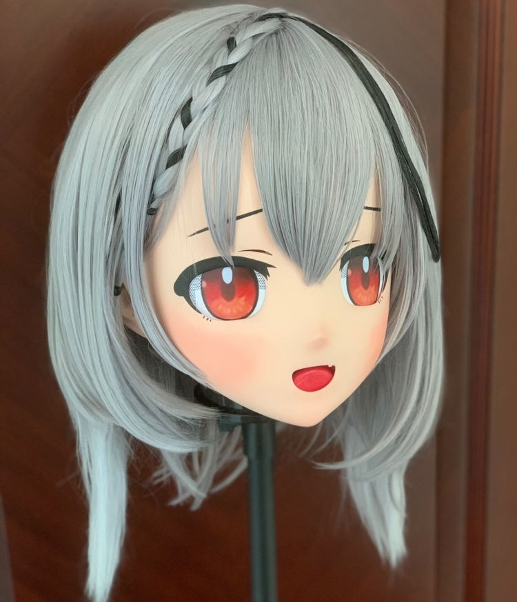 高品質樹脂製　着ぐるみマスク(KG-011~KG-020)　ハーフマスク／全頭マスク　ウィッグ付き　サイズオーダーメイド　キャラクターオーダーメイド受付中　全国送料無料-29