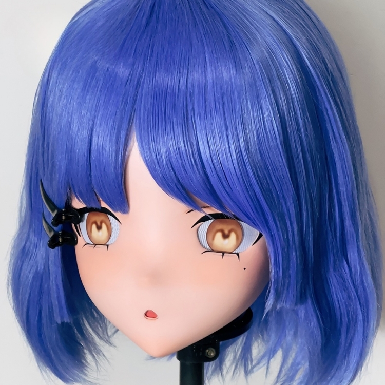 高品質樹脂製　着ぐるみマスク(KG-021~KG-030)　ハーフマスク／全頭マスク　ウィッグ付き　サイズオーダーメイド　キャラクターオーダーメイド受付中　全国送料無料-9
