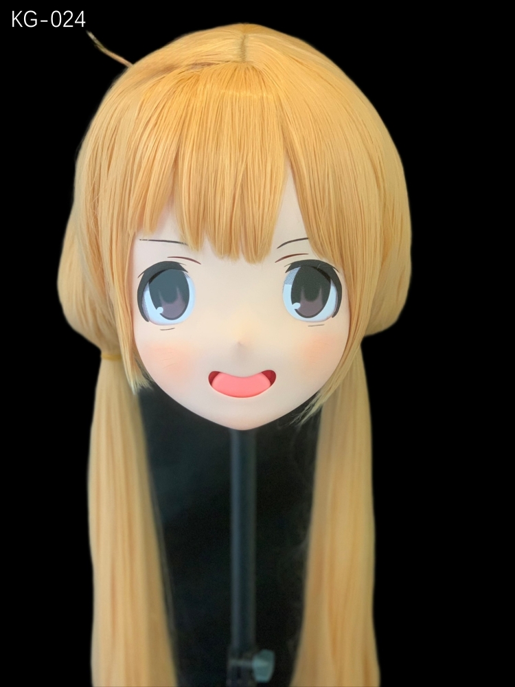 高品質樹脂製　着ぐるみマスク(KG-021~KG-030)　ハーフマスク／全頭マスク　ウィッグ付き　サイズオーダーメイド　キャラクターオーダーメイド受付中　全国送料無料-10
