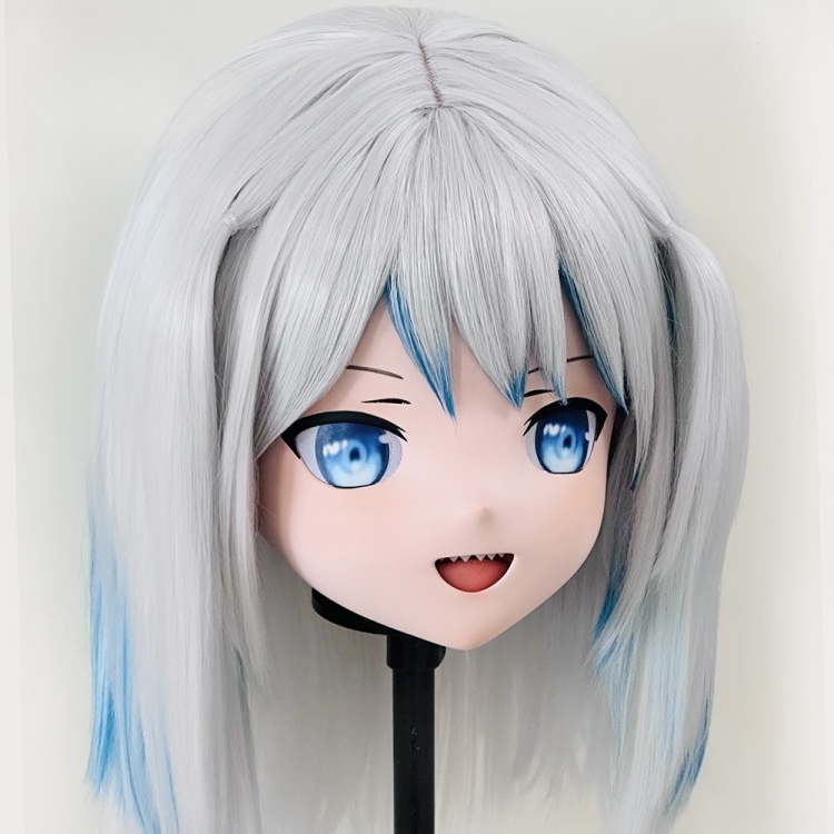 高品質樹脂製　着ぐるみマスク(KG-021~KG-030)　ハーフマスク／全頭マスク　ウィッグ付き　サイズオーダーメイド　キャラクターオーダーメイド受付中　全国送料無料-20