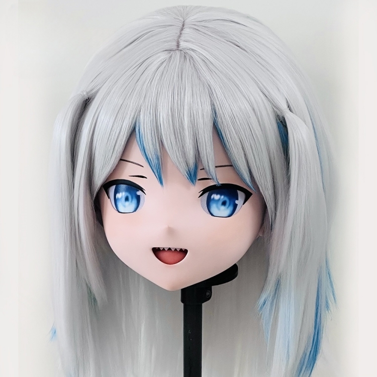 高品質樹脂製　着ぐるみマスク(KG-021~KG-030)　ハーフマスク／全頭マスク　ウィッグ付き　サイズオーダーメイド　キャラクターオーダーメイド受付中　全国送料無料-21