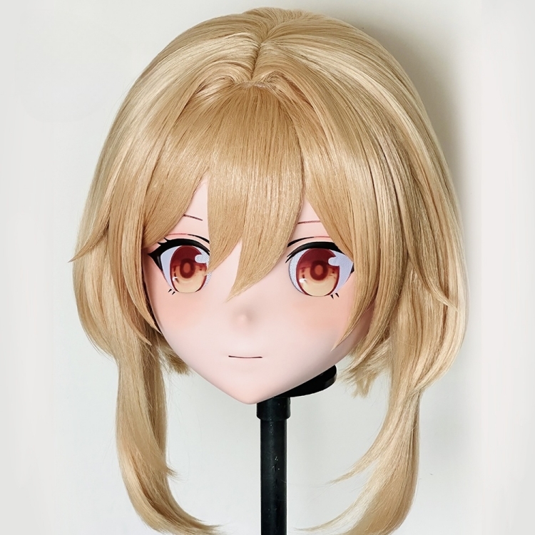高品質樹脂製　着ぐるみマスク(KG-031~KG-040)　ハーフマスク／全頭マスク　ウィッグ付き　サイズオーダーメイド　キャラクターオーダーメイド受付中　全国送料無料-3