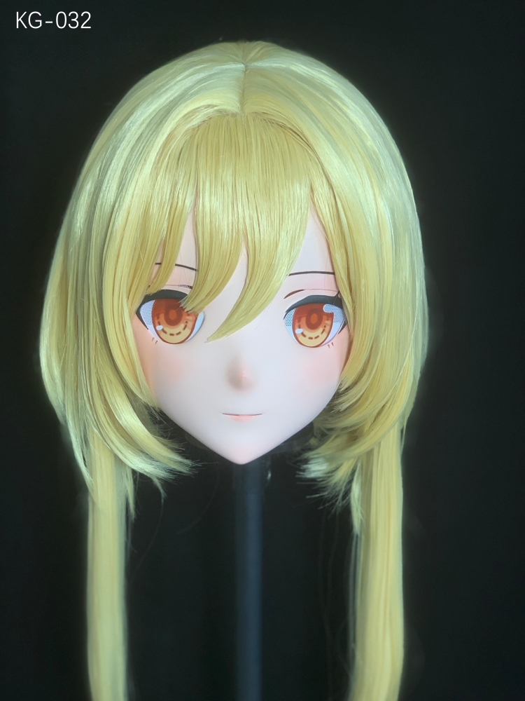 高品質樹脂製　着ぐるみマスク(KG-031~KG-040)　ハーフマスク／全頭マスク　ウィッグ付き　サイズオーダーメイド　キャラクターオーダーメイド受付中　全国送料無料-4