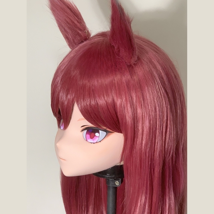高品質樹脂製　着ぐるみマスク(KG-031~KG-040)　ハーフマスク／全頭マスク　ウィッグ付き　サイズオーダーメイド　キャラクターオーダーメイド受付中　全国送料無料-9