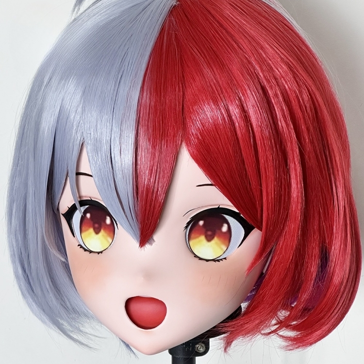 高品質樹脂製　着ぐるみマスク(KG-031~KG-040)　ハーフマスク／全頭マスク　ウィッグ付き　サイズオーダーメイド　キャラクターオーダーメイド受付中　全国送料無料-12
