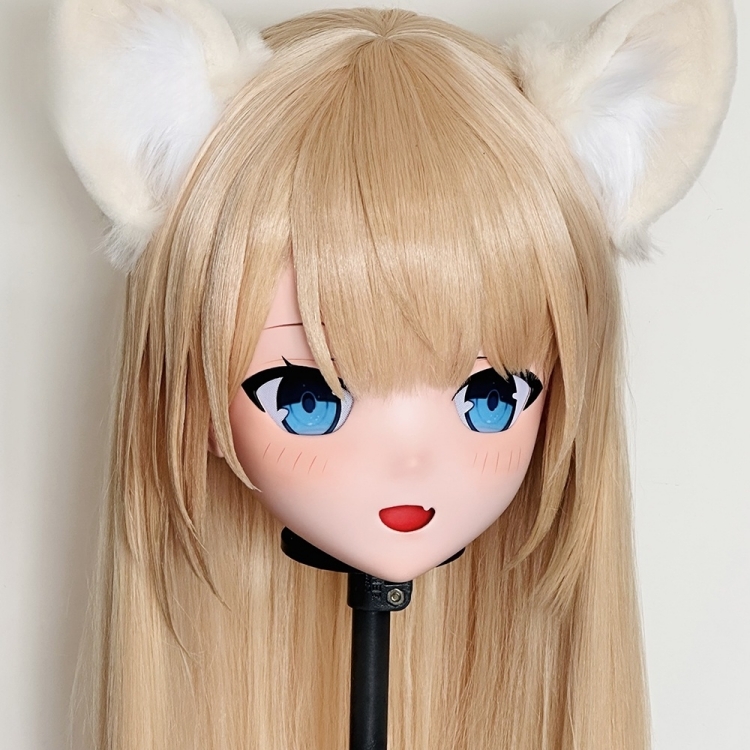 高品質樹脂製　着ぐるみマスク(KG-031~KG-040)　ハーフマスク／全頭マスク　ウィッグ付き　サイズオーダーメイド　キャラクターオーダーメイド受付中　全国送料無料-14