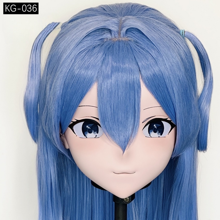 高品質樹脂製　着ぐるみマスク(KG-031~KG-040)　ハーフマスク／全頭マスク　ウィッグ付き　サイズオーダーメイド　キャラクターオーダーメイド受付中　全国送料無料-16