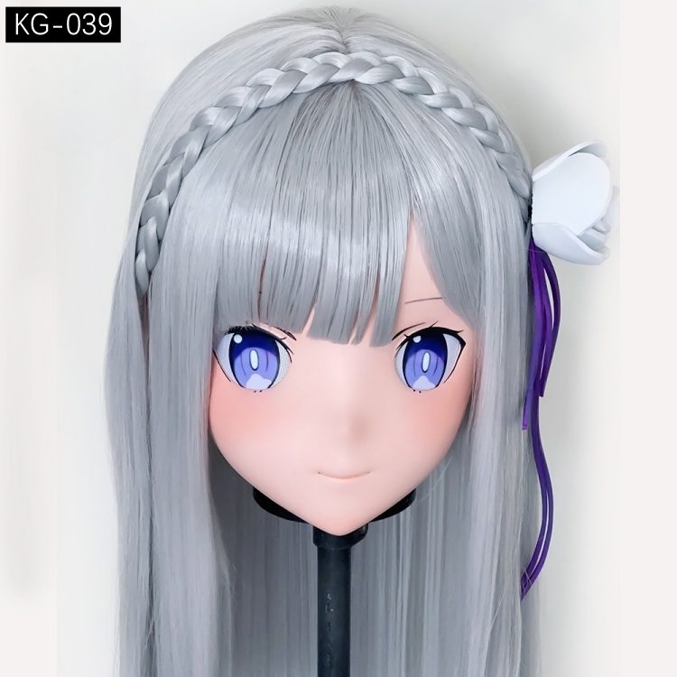 高品質樹脂製　着ぐるみマスク(KG-031~KG-040)　ハーフマスク／全頭マスク　ウィッグ付き　サイズオーダーメイド　キャラクターオーダーメイド受付中　全国送料無料-25