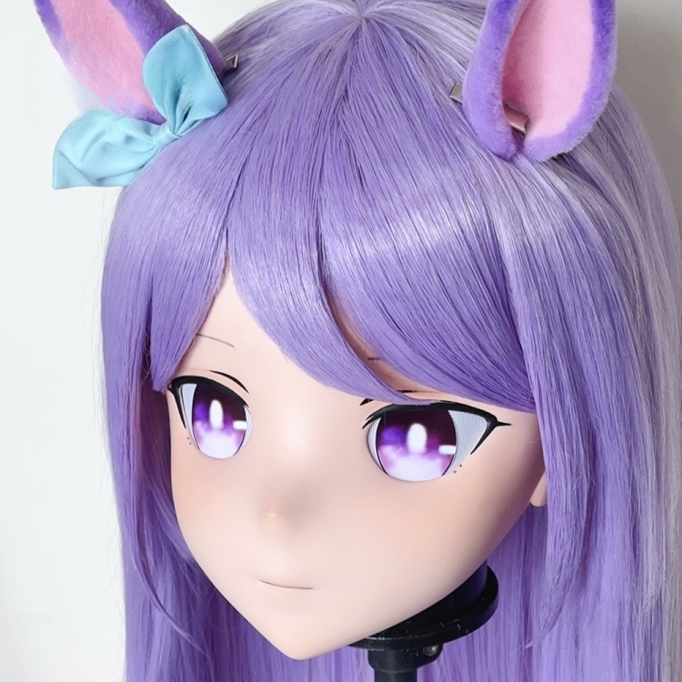 高品質樹脂製　着ぐるみマスク(KG-041~KG-050)　ハーフマスク／全頭マスク　ウィッグ付き　サイズオーダーメイド　キャラクターオーダーメイド受付中　全国送料無料-3