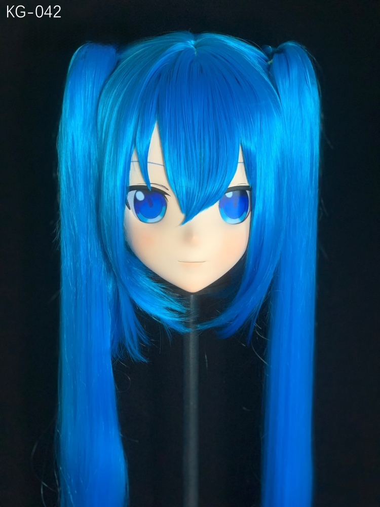 高品質樹脂製　着ぐるみマスク(KG-041~KG-050)　ハーフマスク／全頭マスク　ウィッグ付き　サイズオーダーメイド　キャラクターオーダーメイド受付中　全国送料無料-4