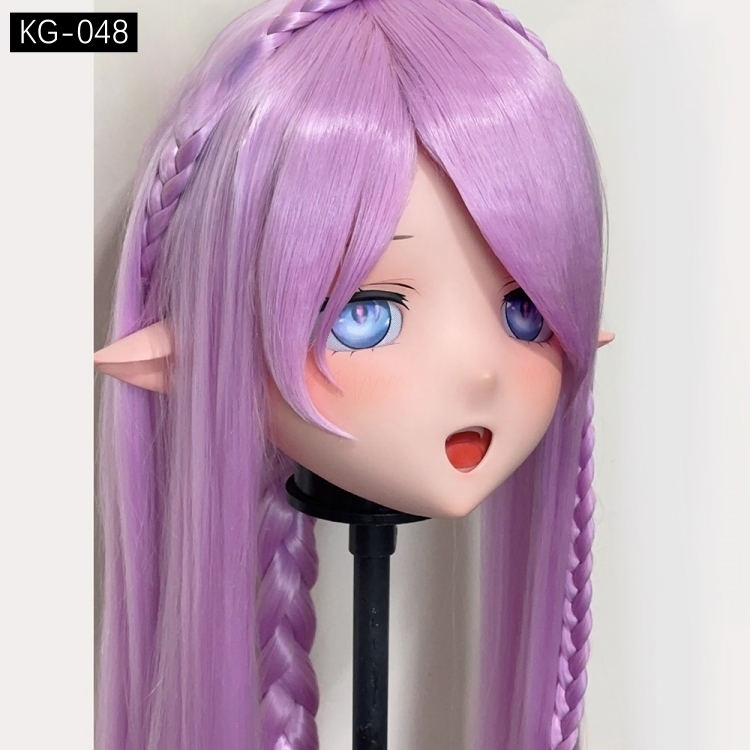 高品質樹脂製　着ぐるみマスク(KG-041~KG-050)　ハーフマスク／全頭マスク　ウィッグ付き　サイズオーダーメイド　キャラクターオーダーメイド受付中　全国送料無料-22