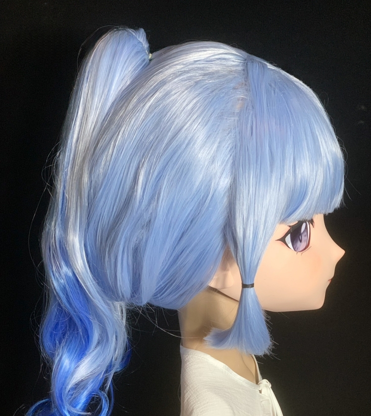 高品質樹脂製　着ぐるみマスク(KG-051~KG-060)　ハーフマスク／全頭マスク　ウィッグ付き　サイズオーダーメイド　キャラクターオーダーメイド受付中　全国送料無料-9