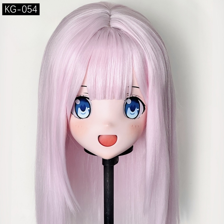 高品質樹脂製　着ぐるみマスク(KG-051~KG-060)　ハーフマスク／全頭マスク　ウィッグ付き　サイズオーダーメイド　キャラクターオーダーメイド受付中　全国送料無料-10