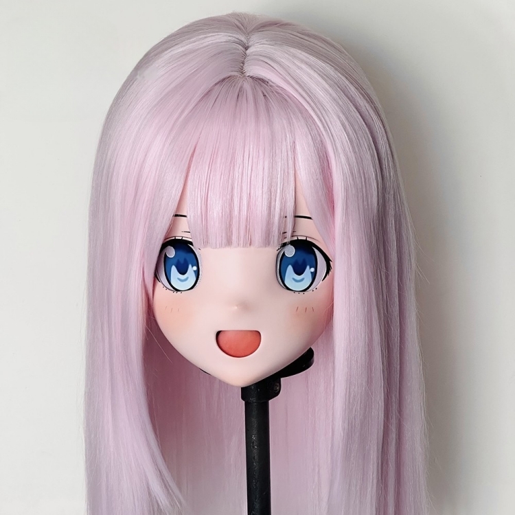 高品質樹脂製　着ぐるみマスク(KG-051~KG-060)　ハーフマスク／全頭マスク　ウィッグ付き　サイズオーダーメイド　キャラクターオーダーメイド受付中　全国送料無料-12