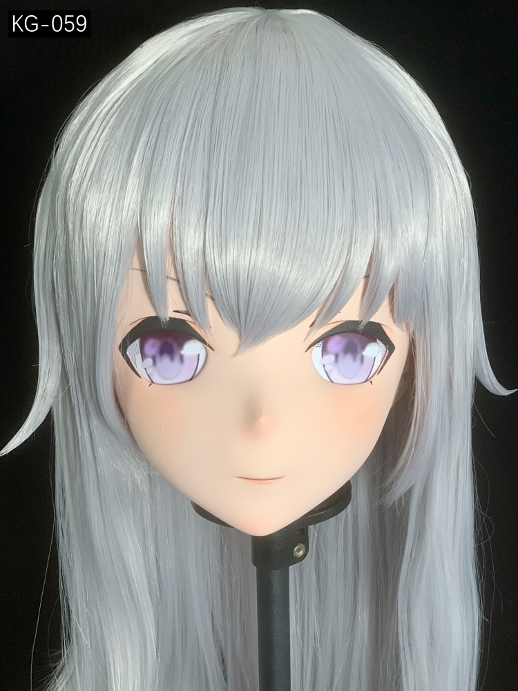 高品質樹脂製　着ぐるみマスク(KG-051~KG-060)　ハーフマスク／全頭マスク　ウィッグ付き　サイズオーダーメイド　キャラクターオーダーメイド受付中　全国送料無料-25