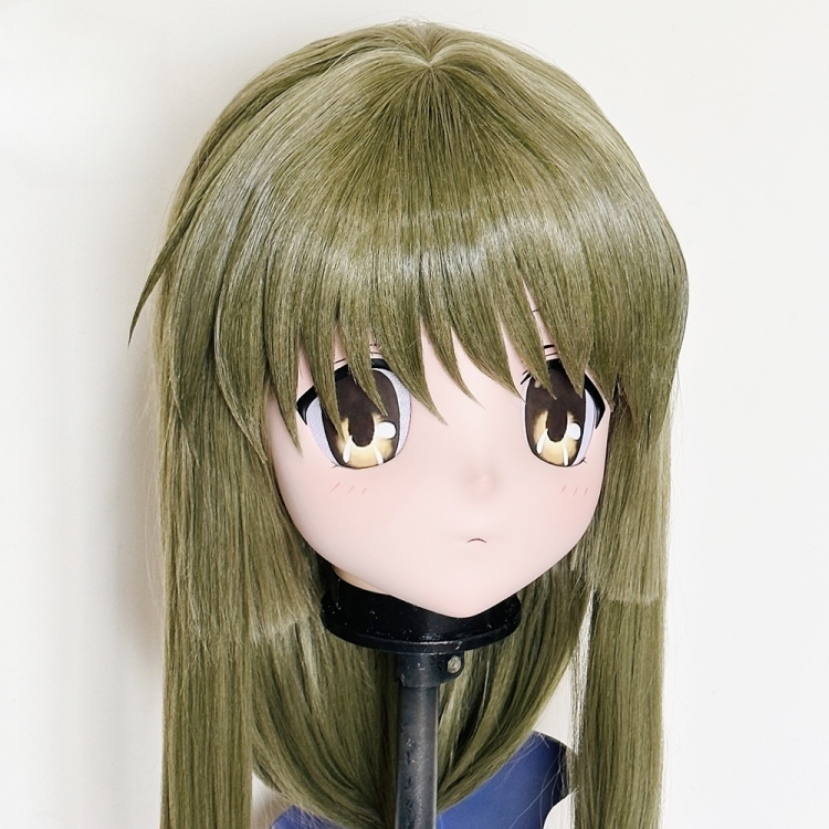 高品質樹脂製　着ぐるみマスク(KG-061~KG-070)　ハーフマスク／全頭マスク　ウィッグ付き　サイズオーダーメイド　キャラクターオーダーメイド受付中　全国送料無料-2