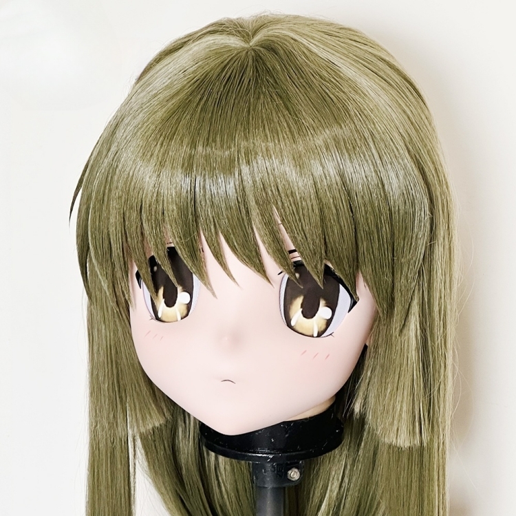高品質樹脂製　着ぐるみマスク(KG-061~KG-070)　ハーフマスク／全頭マスク　ウィッグ付き　サイズオーダーメイド　キャラクターオーダーメイド受付中　全国送料無料-3