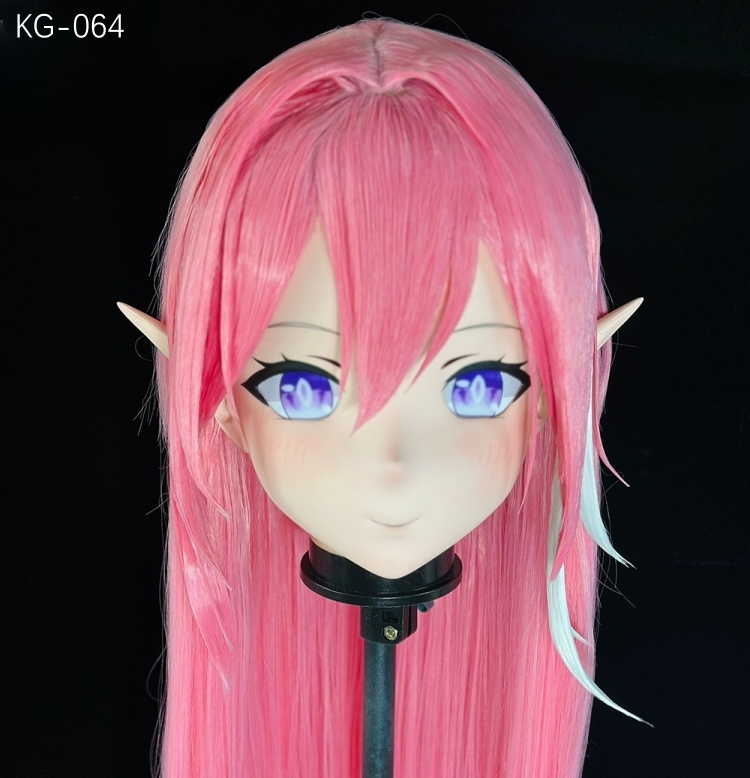 高品質樹脂製　着ぐるみマスク(KG-061~KG-070)　ハーフマスク／全頭マスク　ウィッグ付き　サイズオーダーメイド　キャラクターオーダーメイド受付中　全国送料無料-10