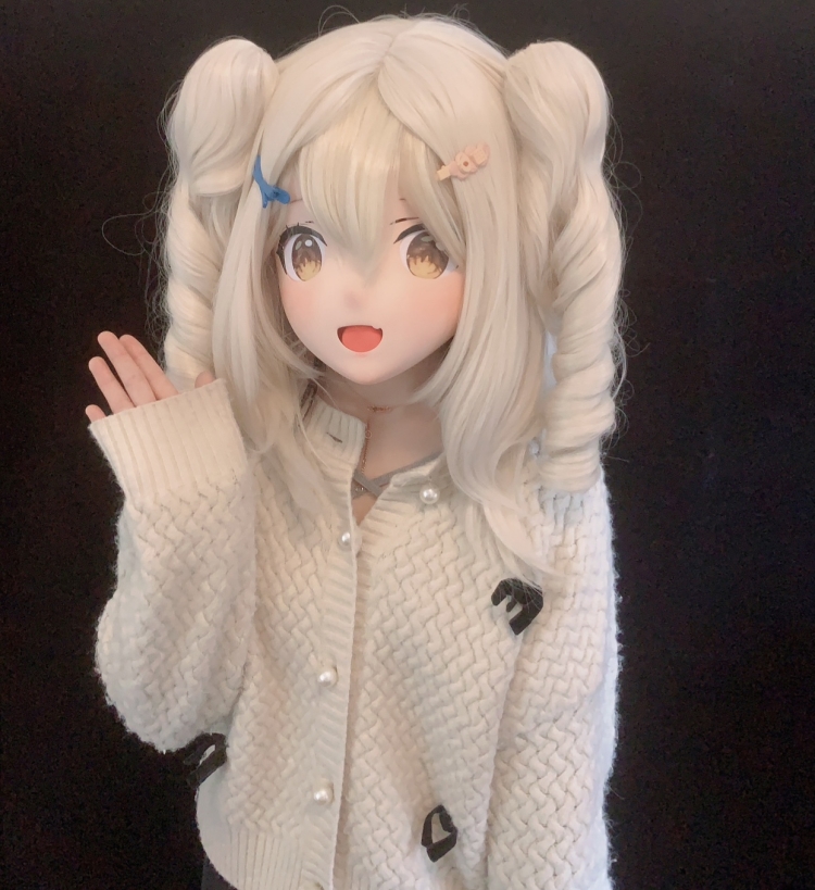 高品質樹脂製　着ぐるみマスク(KG-061~KG-070)　ハーフマスク／全頭マスク　ウィッグ付き　サイズオーダーメイド　キャラクターオーダーメイド受付中　全国送料無料-14