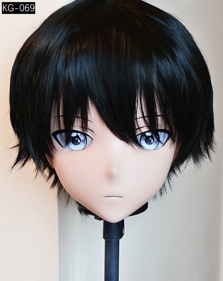 高品質樹脂製　着ぐるみマスク(KG-061~KG-070)　ハーフマスク／全頭マスク　ウィッグ付き　サイズオーダーメイド　キャラクターオーダーメイド受付中　全国送料無料-25