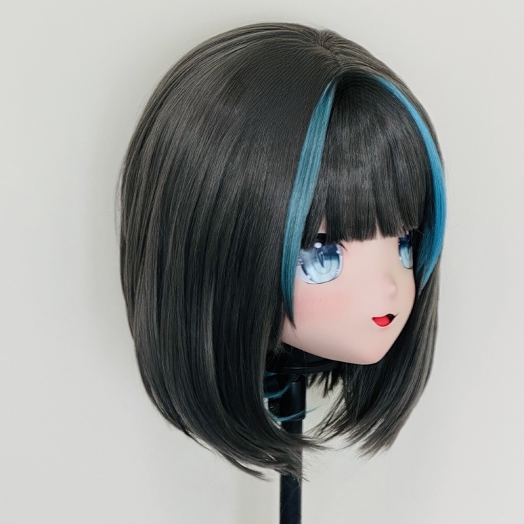 高品質樹脂製　着ぐるみマスク(KG-071~KG-080)　ハーフマスク／全頭マスク　ウィッグ付き　サイズオーダーメイド　キャラクターオーダーメイド受付中　全国送料無料-2