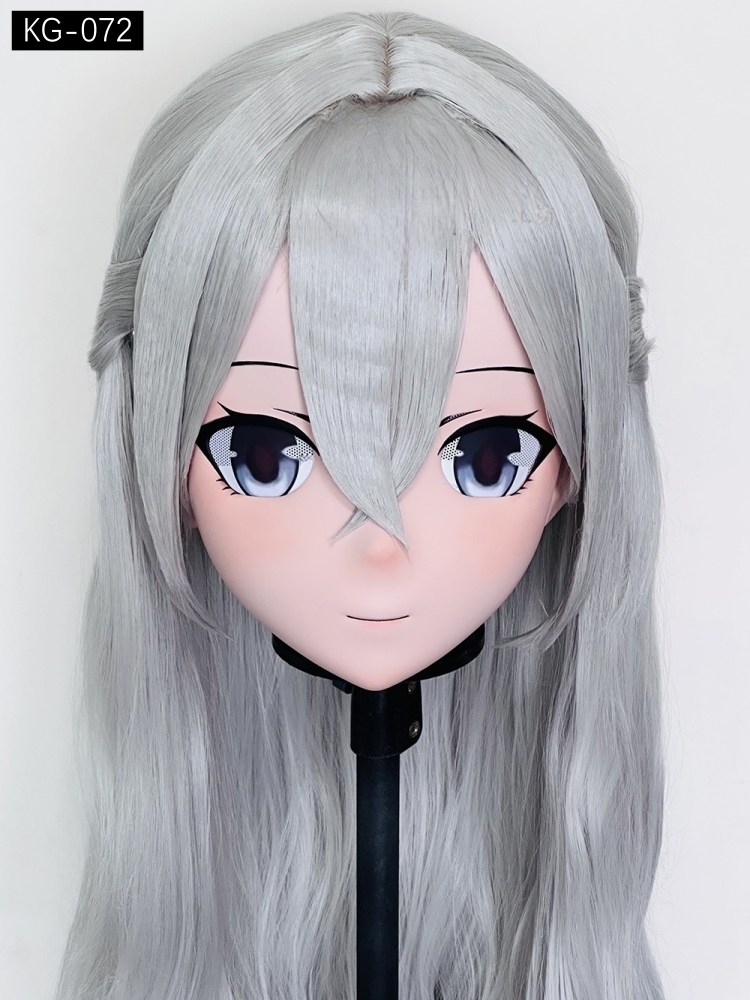 高品質樹脂製　着ぐるみマスク(KG-071~KG-080)　ハーフマスク／全頭マスク　ウィッグ付き　サイズオーダーメイド　キャラクターオーダーメイド受付中　全国送料無料-4