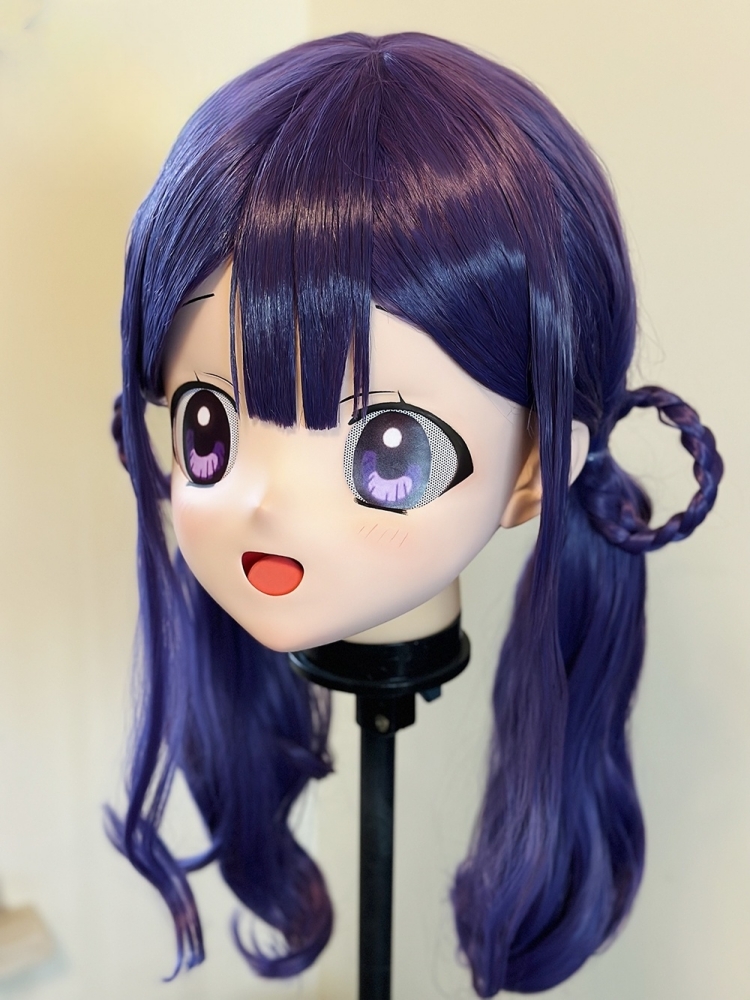 高品質樹脂製　着ぐるみマスク(KG-071~KG-080)　ハーフマスク／全頭マスク　ウィッグ付き　サイズオーダーメイド　キャラクターオーダーメイド受付中　全国送料無料-9