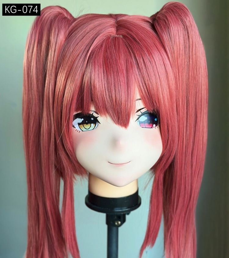 高品質樹脂製　着ぐるみマスク(KG-071~KG-080)　ハーフマスク／全頭マスク　ウィッグ付き　サイズオーダーメイド　キャラクターオーダーメイド受付中　全国送料無料-10
