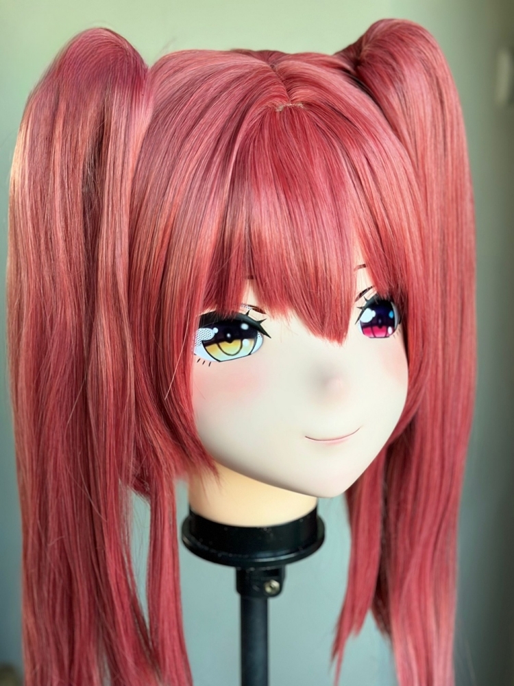 高品質樹脂製　着ぐるみマスク(KG-071~KG-080)　ハーフマスク／全頭マスク　ウィッグ付き　サイズオーダーメイド　キャラクターオーダーメイド受付中　全国送料無料-11