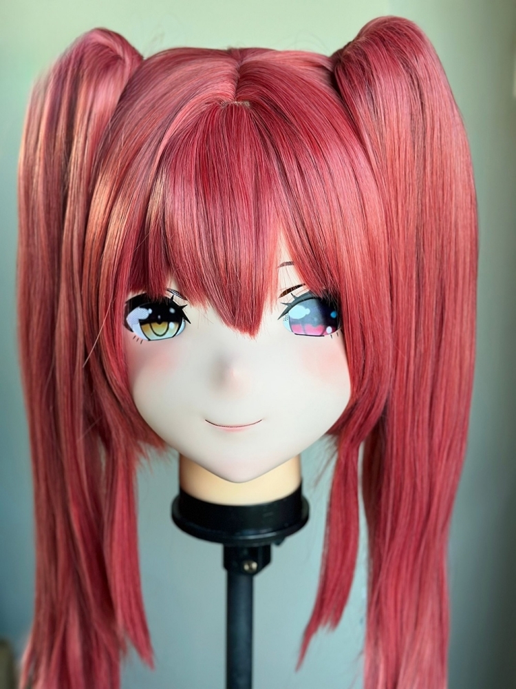 高品質樹脂製　着ぐるみマスク(KG-071~KG-080)　ハーフマスク／全頭マスク　ウィッグ付き　サイズオーダーメイド　キャラクターオーダーメイド受付中　全国送料無料-12