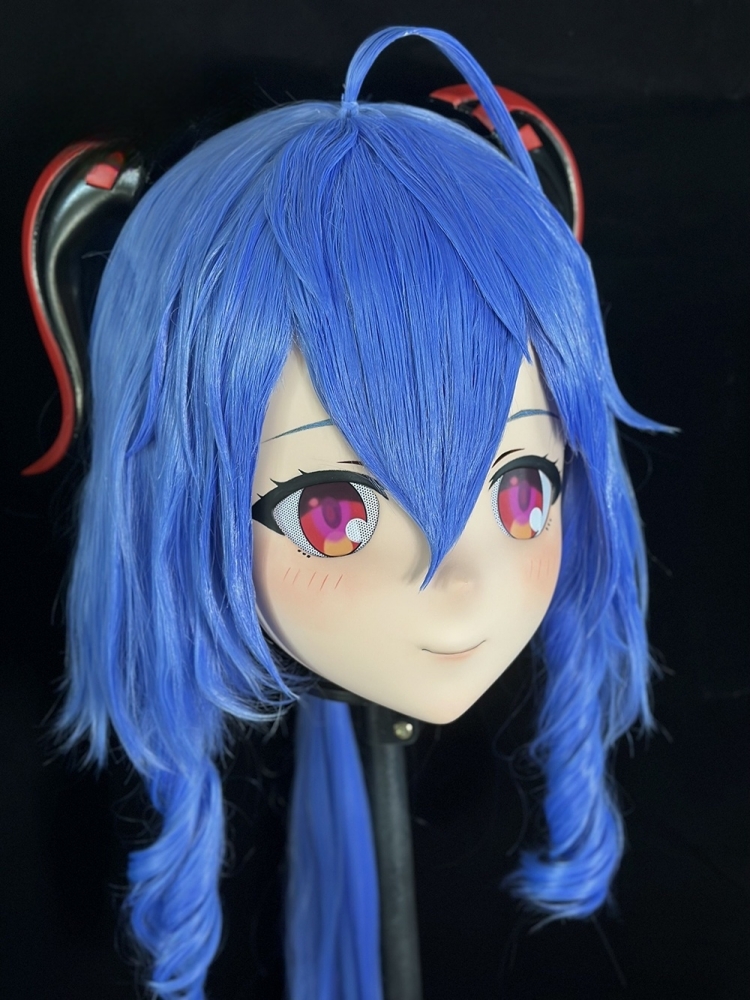 高品質樹脂製　着ぐるみマスク(KG-071~KG-080)　ハーフマスク／全頭マスク　ウィッグ付き　サイズオーダーメイド　キャラクターオーダーメイド受付中　全国送料無料-17