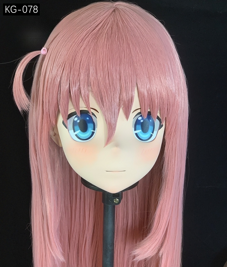 高品質樹脂製　着ぐるみマスク(KG-071~KG-080)　ハーフマスク／全頭マスク　ウィッグ付き　サイズオーダーメイド　キャラクターオーダーメイド受付中　全国送料無料-22
