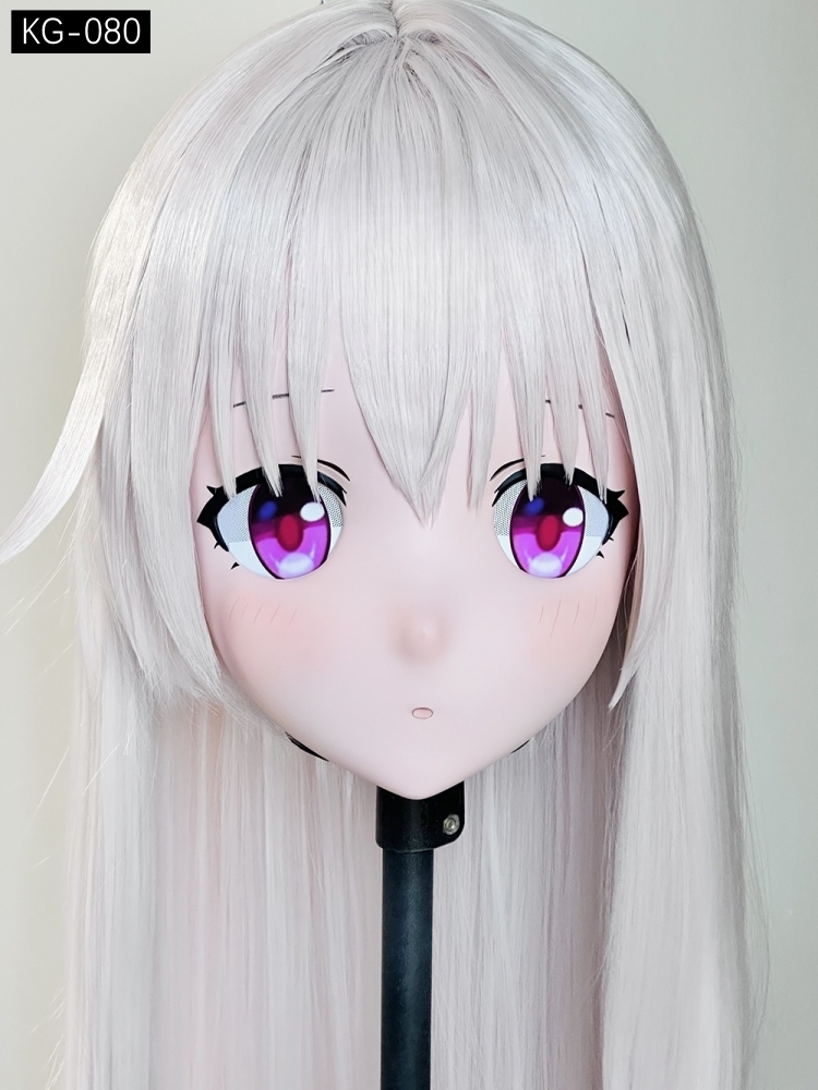 高品質樹脂製　着ぐるみマスク(KG-071~KG-080)　ハーフマスク／全頭マスク　ウィッグ付き　サイズオーダーメイド　キャラクターオーダーメイド受付中　全国送料無料-28
