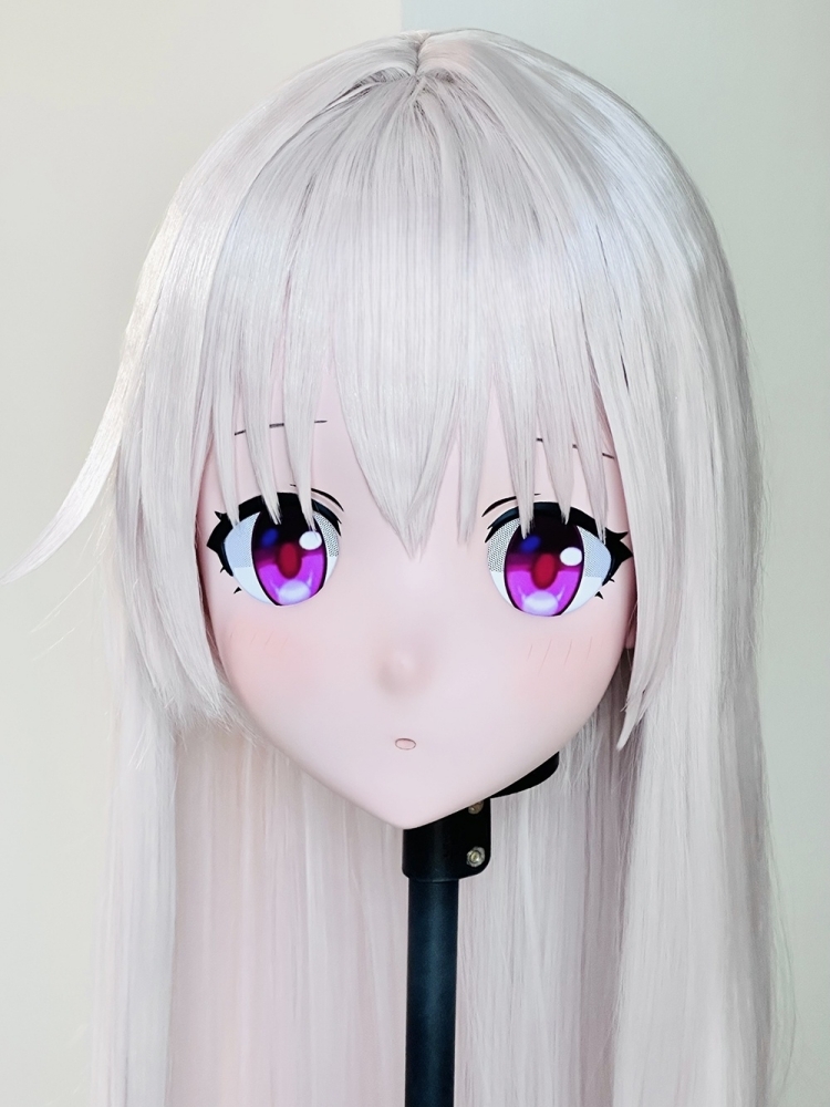 高品質樹脂製　着ぐるみマスク(KG-071~KG-080)　ハーフマスク／全頭マスク　ウィッグ付き　サイズオーダーメイド　キャラクターオーダーメイド受付中　全国送料無料-30