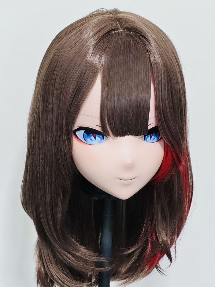 高品質樹脂製　着ぐるみマスク(KG-081~KG-090)　ハーフマスク／全頭マスク　ウィッグ付き　サイズオーダーメイド　キャラクターオーダーメイド受付中　全国送料無料-2