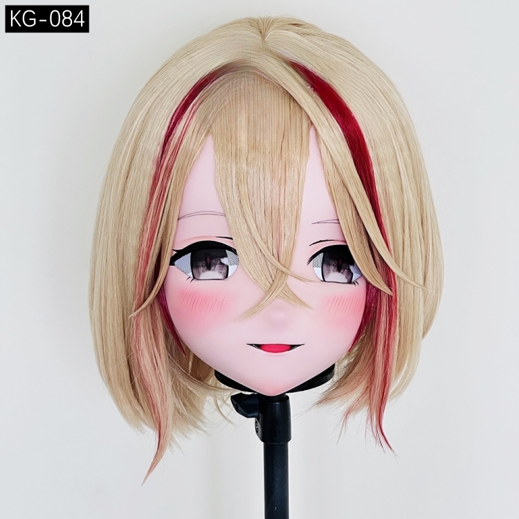 高品質樹脂製　着ぐるみマスク(KG-081~KG-090)　ハーフマスク／全頭マスク　ウィッグ付き　サイズオーダーメイド　キャラクターオーダーメイド受付中　全国送料無料-10