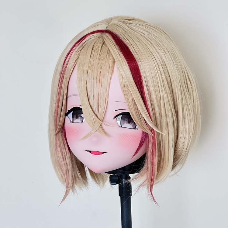 高品質樹脂製　着ぐるみマスク(KG-081~KG-090)　ハーフマスク／全頭マスク　ウィッグ付き　サイズオーダーメイド　キャラクターオーダーメイド受付中　全国送料無料-12