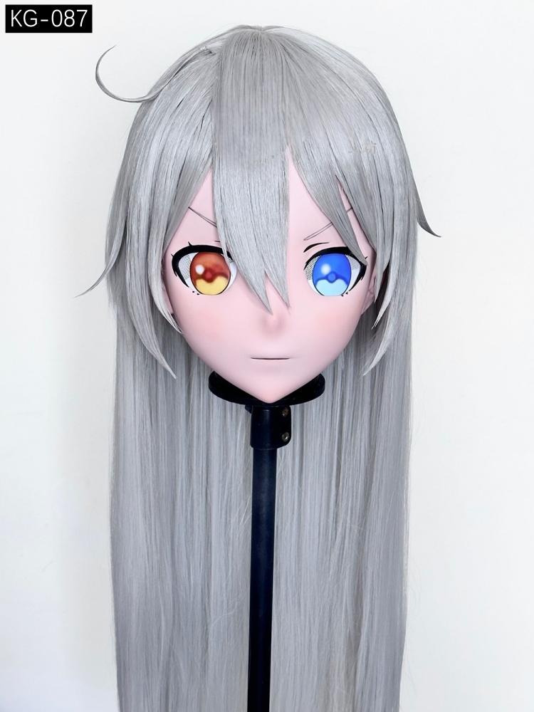 高品質樹脂製　着ぐるみマスク(KG-081~KG-090)　ハーフマスク／全頭マスク　ウィッグ付き　サイズオーダーメイド　キャラクターオーダーメイド受付中　全国送料無料-19