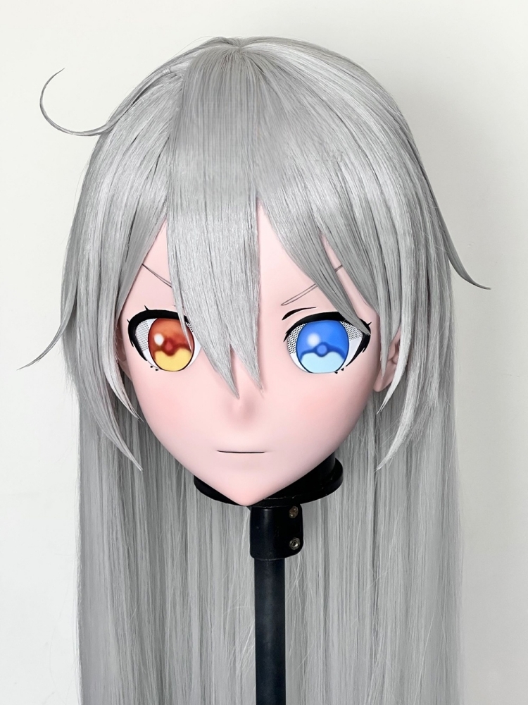 高品質樹脂製　着ぐるみマスク(KG-081~KG-090)　ハーフマスク／全頭マスク　ウィッグ付き　サイズオーダーメイド　キャラクターオーダーメイド受付中　全国送料無料-21