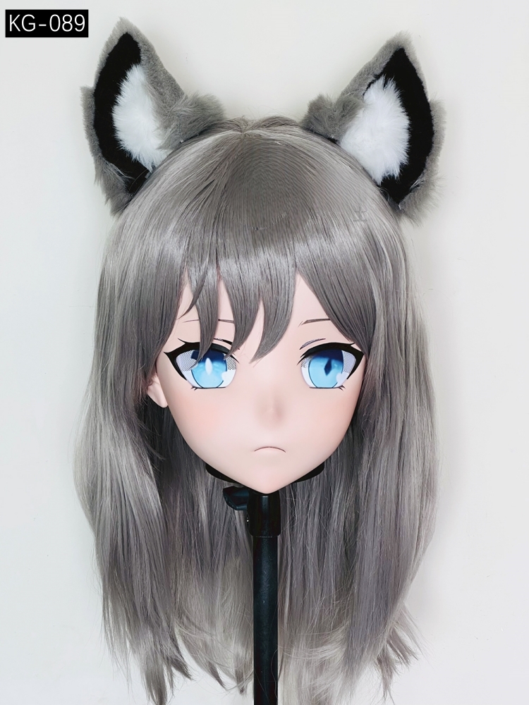 高品質樹脂製　着ぐるみマスク(KG-081~KG-090)　ハーフマスク／全頭マスク　ウィッグ付き　サイズオーダーメイド　キャラクターオーダーメイド受付中　全国送料無料-25