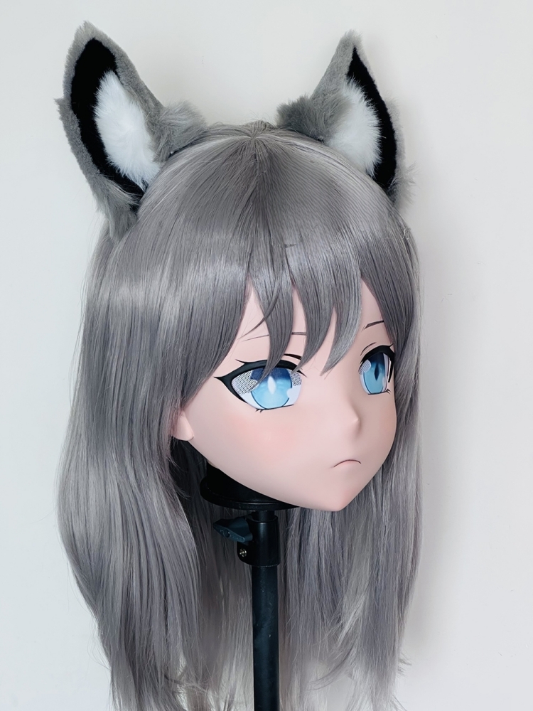 高品質樹脂製　着ぐるみマスク(KG-081~KG-090)　ハーフマスク／全頭マスク　ウィッグ付き　サイズオーダーメイド　キャラクターオーダーメイド受付中　全国送料無料-26