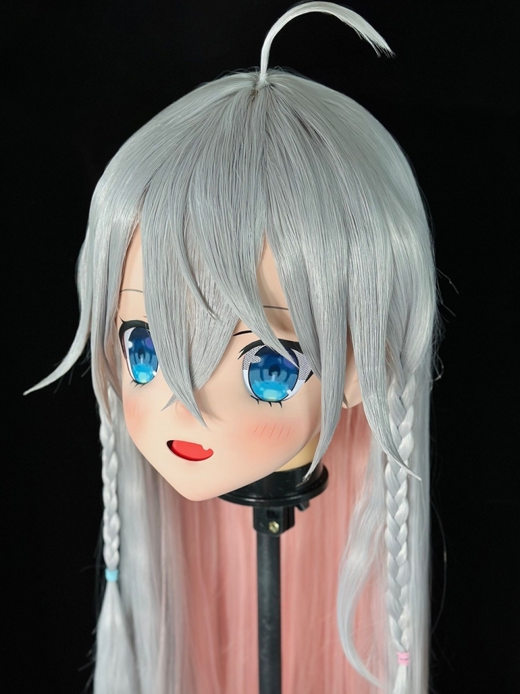 高品質樹脂製　着ぐるみマスク(KG-081~KG-090)　ハーフマスク／全頭マスク　ウィッグ付き　サイズオーダーメイド　キャラクターオーダーメイド受付中　全国送料無料-30
