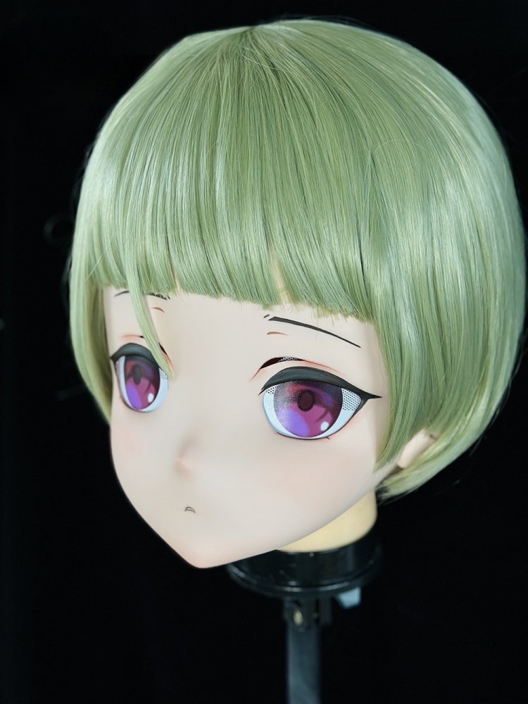 高品質樹脂製　着ぐるみマスク(KG-091~KG-0100)　ハーフマスク／全頭マスク　ウィッグ付き　サイズオーダーメイド　キャラクターオーダーメイド受付中　全国送料無料-12