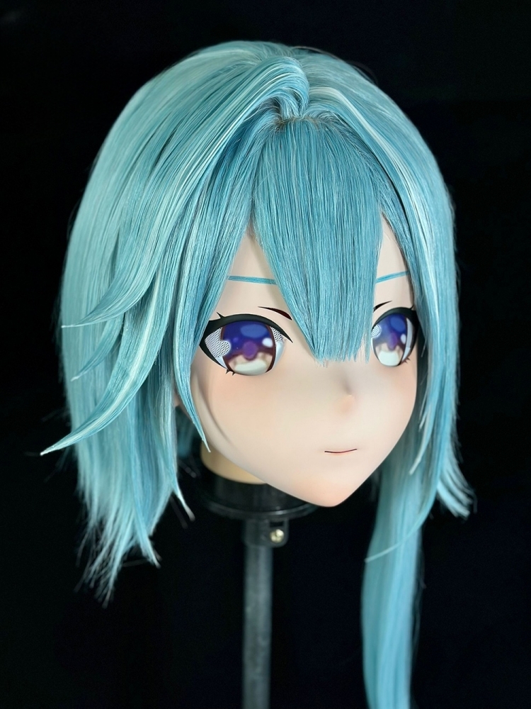高品質樹脂製　着ぐるみマスク(KG-091~KG-0100)　ハーフマスク／全頭マスク　ウィッグ付き　サイズオーダーメイド　キャラクターオーダーメイド受付中　全国送料無料-17