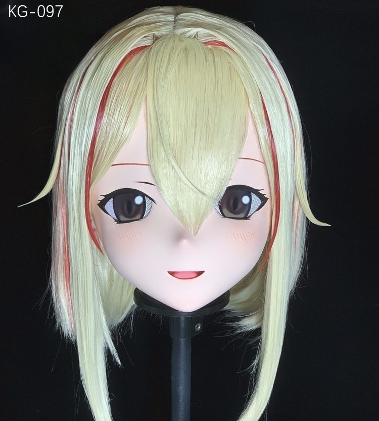 高品質樹脂製　着ぐるみマスク(KG-091~KG-0100)　ハーフマスク／全頭マスク　ウィッグ付き　サイズオーダーメイド　キャラクターオーダーメイド受付中　全国送料無料-19