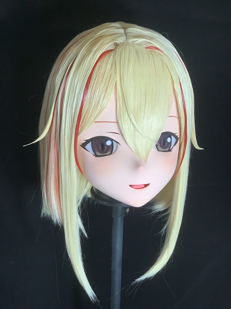 高品質樹脂製　着ぐるみマスク(KG-091~KG-0100)　ハーフマスク／全頭マスク　ウィッグ付き　サイズオーダーメイド　キャラクターオーダーメイド受付中　全国送料無料-20