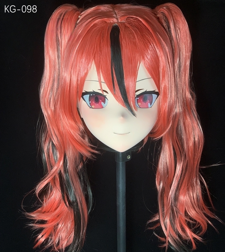 高品質樹脂製　着ぐるみマスク(KG-091~KG-0100)　ハーフマスク／全頭マスク　ウィッグ付き　サイズオーダーメイド　キャラクターオーダーメイド受付中　全国送料無料-22