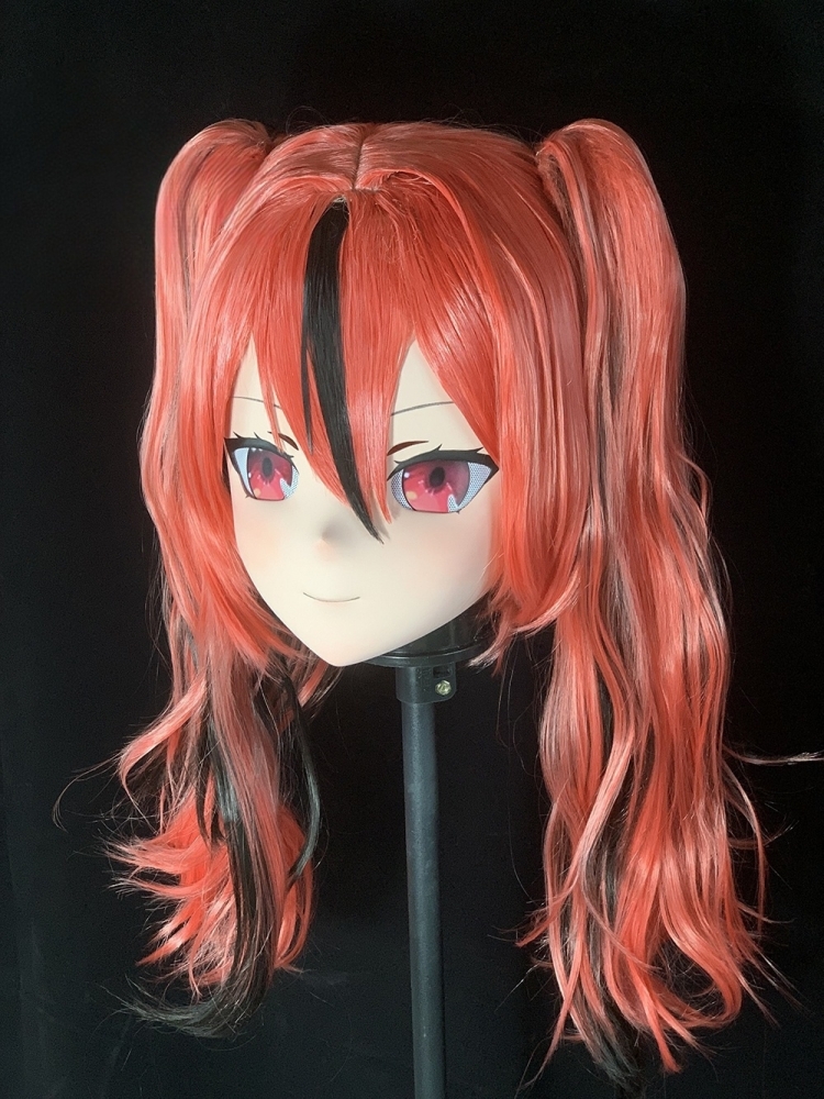 高品質樹脂製　着ぐるみマスク(KG-091~KG-0100)　ハーフマスク／全頭マスク　ウィッグ付き　サイズオーダーメイド　キャラクターオーダーメイド受付中　全国送料無料-24