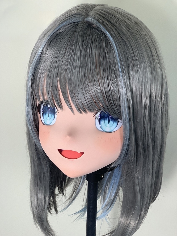高品質樹脂製　着ぐるみマスク(KG-0101~KG-0110)　ハーフマスク／全頭マスク　ウィッグ付き　サイズオーダーメイド　キャラクターオーダーメイド受付中　全国送料無料-8