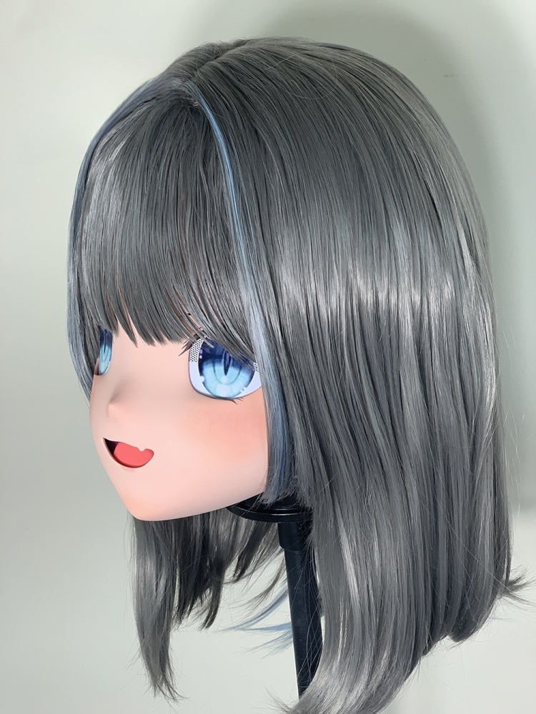 高品質樹脂製　着ぐるみマスク(KG-0101~KG-0110)　ハーフマスク／全頭マスク　ウィッグ付き　サイズオーダーメイド　キャラクターオーダーメイド受付中　全国送料無料-9